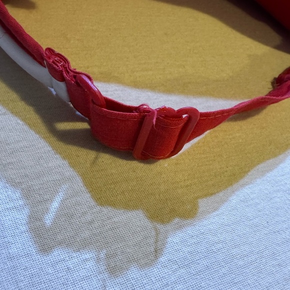 Red and White Visor - Picture 3 of 5